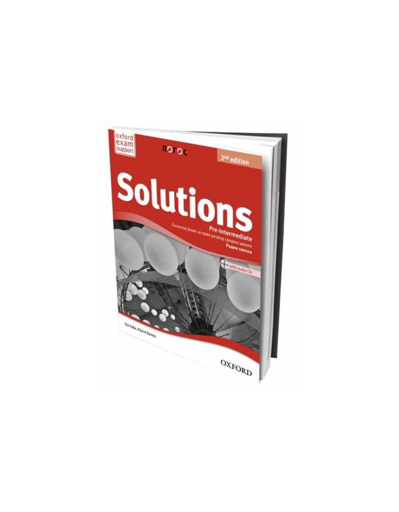 Solutions 2nd Edition PreIntermediate - radna sveska za 1. razred srednje škole