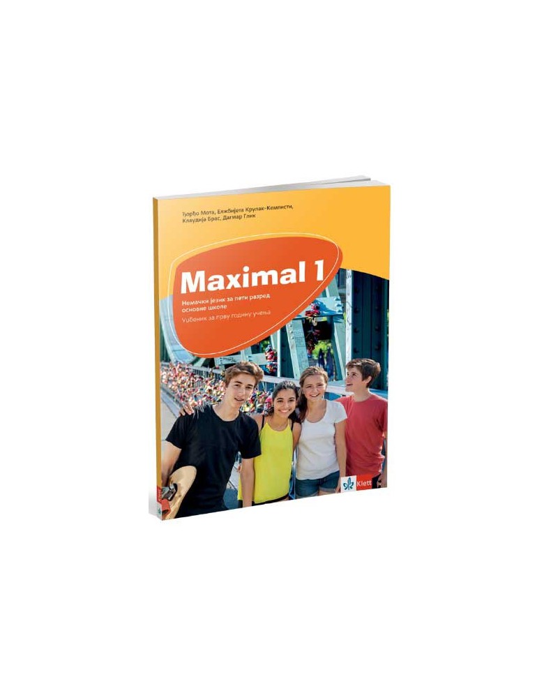Maximal 1, nemački jezik - udžbenik