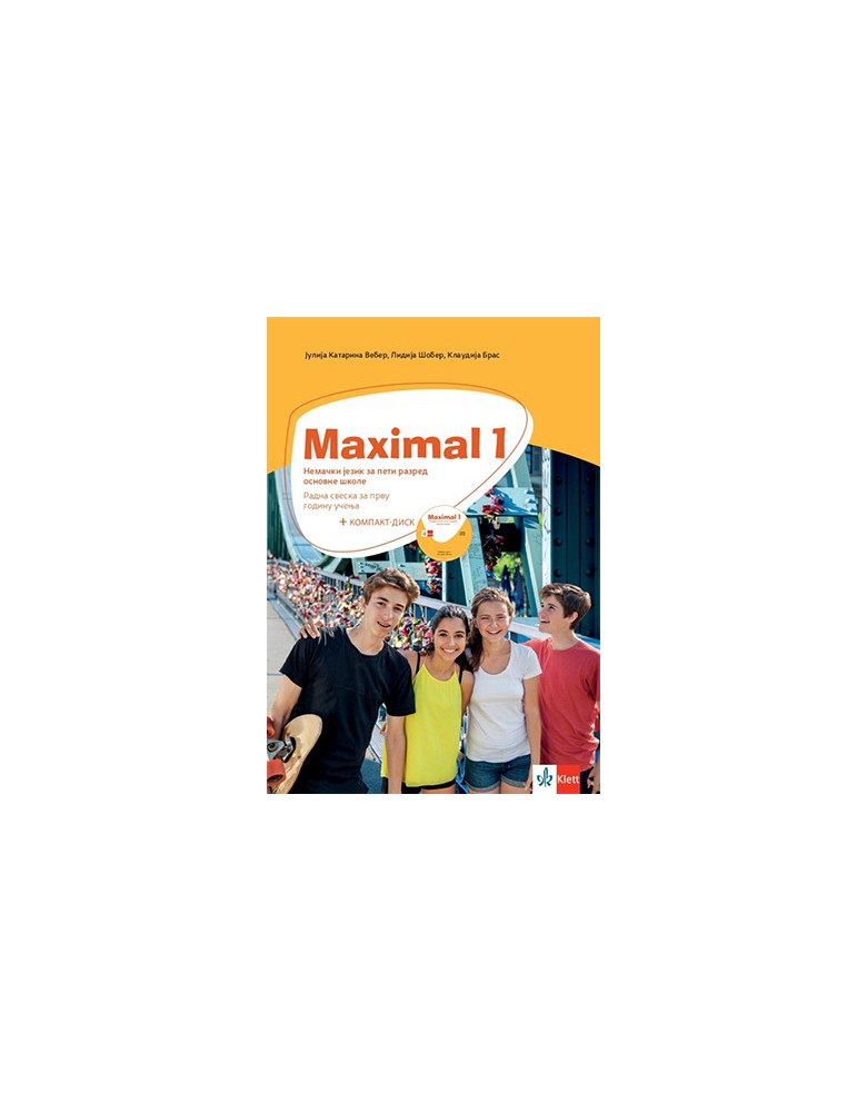 Maximal 1, nemački jezik - radna sveska