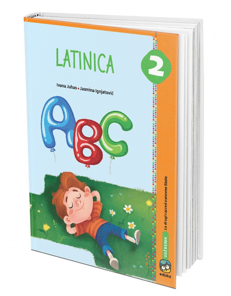 Latinica 2, udžbenik za drugi razred