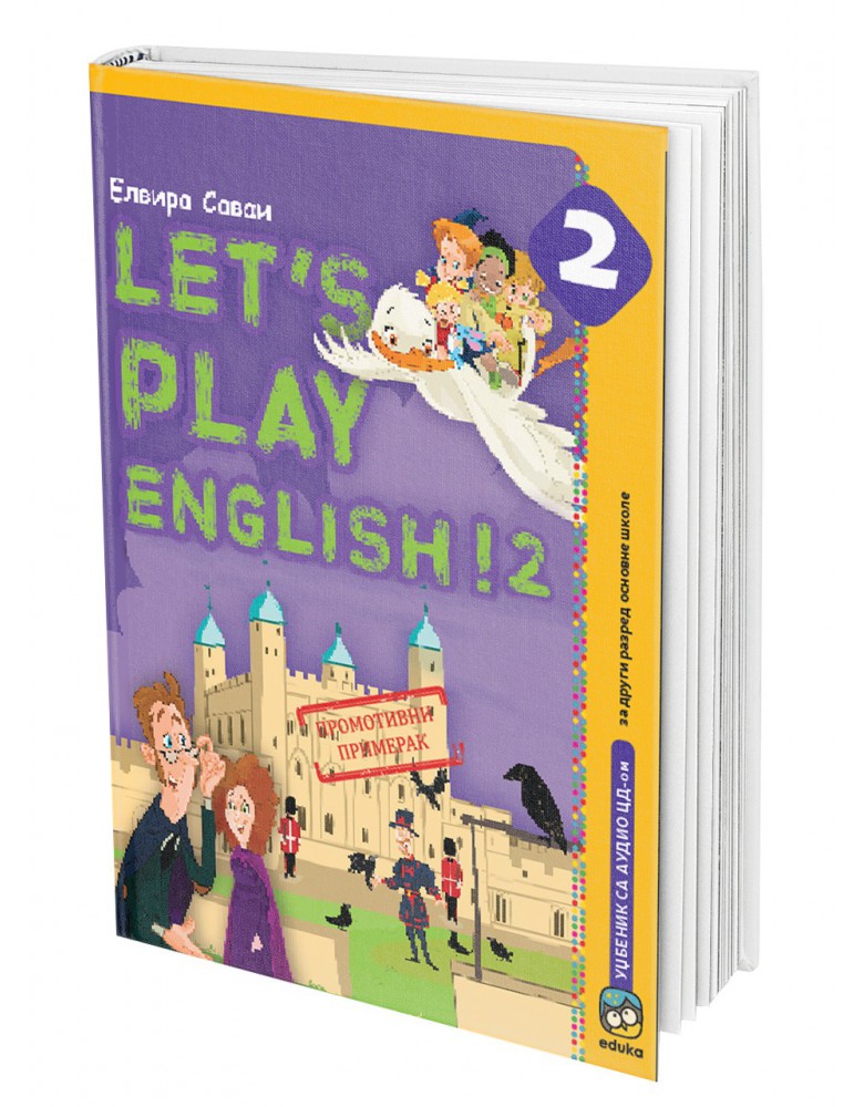 Let's play english! 2 - udžbenik