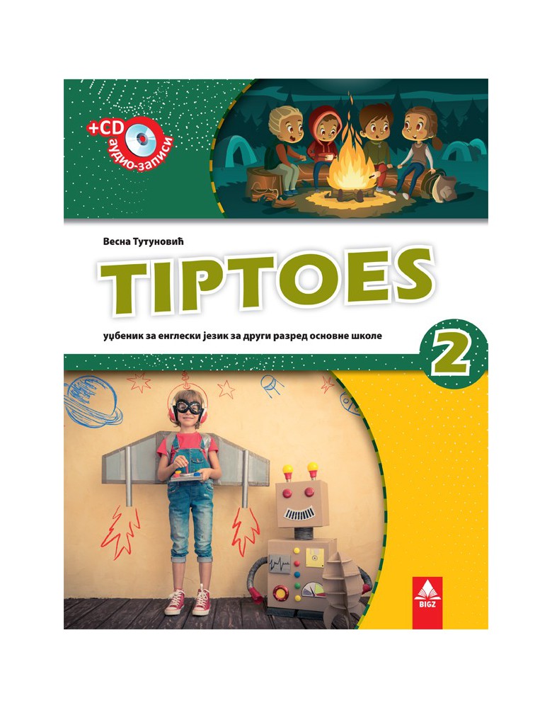 Tiptoes 2 , radni udžbenik iz engleskog jezika