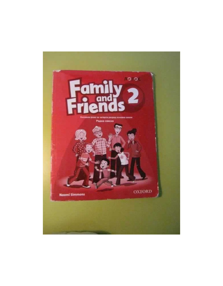 Family and Friends 2 - radna sveska za 4. razred